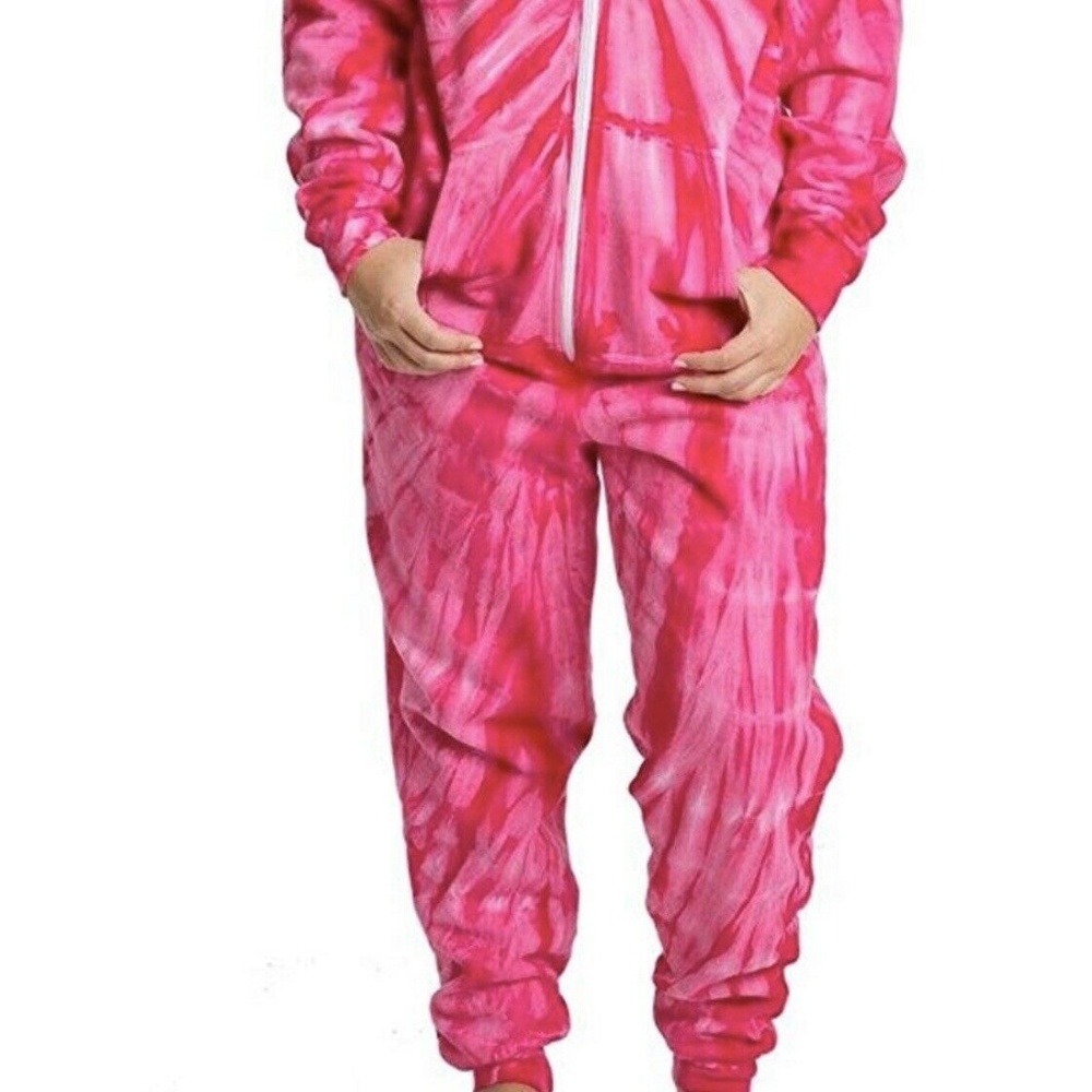Color Tone Tie Dye One Piece Warm Sleeper Unisex - Picture 5 of 6